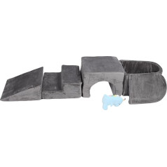 Soft Climbing Blocks for Toddlers, Safe and Fun for Indoor Spa, Crystal Climbing Toys Made of Ultra Soft Fabric for Toddlers, 4 Piece Set