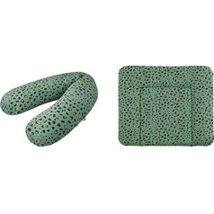 Nursing Pillow Set Multi + Wide Leopard Multi-Coloured