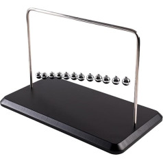 Newton Wiege mit 12 Bällen – Pendelbalance-Bälle, Gadget für physikalische Wissenschaften | Kinetisches Bewegungsspielzeug für die Dekoration des Desktops für das Studio 'Home Office