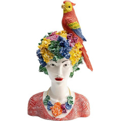 Kare Design Decorative Figure Flower Girl, Multi-Colour, Decorative Object, Home Accessories, Flower Girl Motif, 28 x 18 x 13 cm (H x W x D)