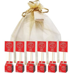 GUSTONE. MoMe Drinking Chocolate Sticks Choc-o-lait Dark Gift Set (Pack of 6)