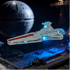 BRIKSMAX LED Lighting for Lego Star Wars Attack Cruiser Venator Class 75441, Compatible Light Set for Building Blocks - Without Lego Set, Premium Decorative Light for Model Making