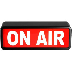 On Air Sign LED Light Youtube/Studio/Home Studio/Business/Desk or Wall Decor; Simple and Easy On/Off Switch.Available for USB and AA Battery