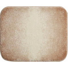 Grund Luxury Certified 100% Acrylic Non Slip Bath mat and Floor Rug, Moon series, 50x60 cm, beige