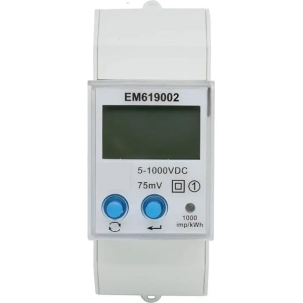 Solar Power Meter Surge Alarm 30A 400V 500V 1000VDC PV Monitoring Intelligent DC Solar Power Meter