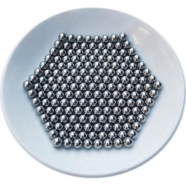 YHNNH, Bearing Balls, Gcr15 Bearing Steel Ball, Precision Bearing Steel Ball, 5.9/6/6.35/6.5/6.6/6.747/6.8/7.144/7.938/8.1/8.731/9.525, 100pcs(6.0mm)