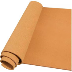 Selbstklebende Korktafelrolle für Bürodekoration und Bastelarbeiten, zuschneidbare Korkplattenrolle mit rahmenlosem Design, braune Korktafeln, Wandpinnblätter, Aufkleber für dekorative Wandd