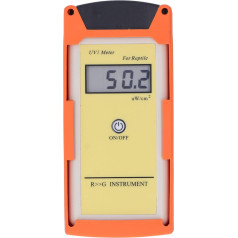 Indexmessgerät, digitaler UVI-Tester, Solardetektor mit LCD-Display, Handmessgerät mit ABS-Material, schnelle Reaktionszeit für Echtzeit-Indexmessung