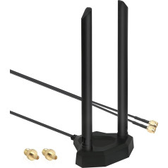 4G LTE Antenna SMA TS9 Connector 8 dBi Omnidirectional Network Antenna with 2 m Cable Magnetic Base for Wireless Mobile Industrial Routers Netgear Huawei ZTE Cellular Gateway Modem