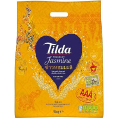 Tilda Fragant Jasmine Rice 5 kg, Pack of 1 (1 x 5 kg)