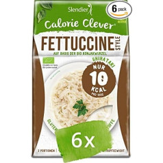 Shirataki Fettuccine Style Konjak 6 x 250 g - Organic
