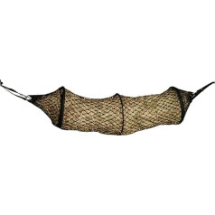 Kerbl 3282836 Hay Net Tunnel Shape, 150 cm x 50 cm, 11 kg Weight, Pack of 5, Black, One Size