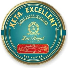 Keta Excellent | Red Pearls | Red Caviar from Ketalachs | First Class Selection | 100 g | 24 Hours Delivery