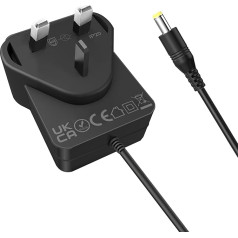 Powerful AC to DC 5V 1A Power Supply - UK Plug 5.5mm x 2.1mm - Guaranteed Consistent Power Supply for Your Devices
