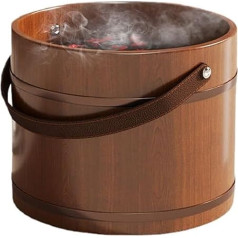 Fußbadewanne Aus Holz – Fußbadewanne, Pediküreschale, Stressabbau-Spa | Fußbad Aus Holz Für Senioren, Männer, Frauen, Eltern