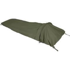 MFH Bivy Hooped Bivy Bivy Bivy with Poles, 3-Layer Laminate, Waterproof, Breathable, Olive, 235 x 70/95 x 45 cm