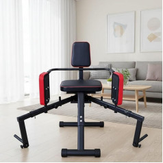 Hip Abductor Machine for Home, Adjustable Resistance, Glute Machine Balance Trainer, Thigh and Booty Training Equipment for Shaping Hip Curves