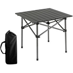 Camping-Tisch- und Stuhlset – Leichtes, tragbares Falt-Design mit Tragetasche – Hohe Belastbarkeit für Picknicks und Outdoor-Aktivitäten