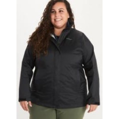 Marmot Jaka Wms PreCip Eco Jacket Plus XXL Black