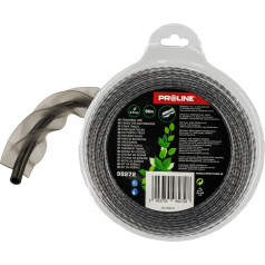 Pastiprināta virpošanas aukla 2,7 mm kvadrātveida x 92 m, proline