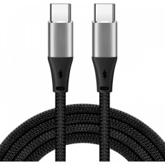 Kabeļa i-box usb tipa c 60w 1m pd/qc kabelis