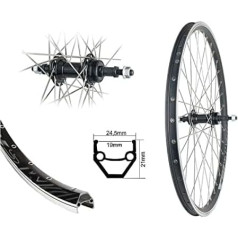24 Inch Rear Wheel DMS19 Bicycle Rear Wheel Wheel Wheel Rim Screw Ring Full Axle