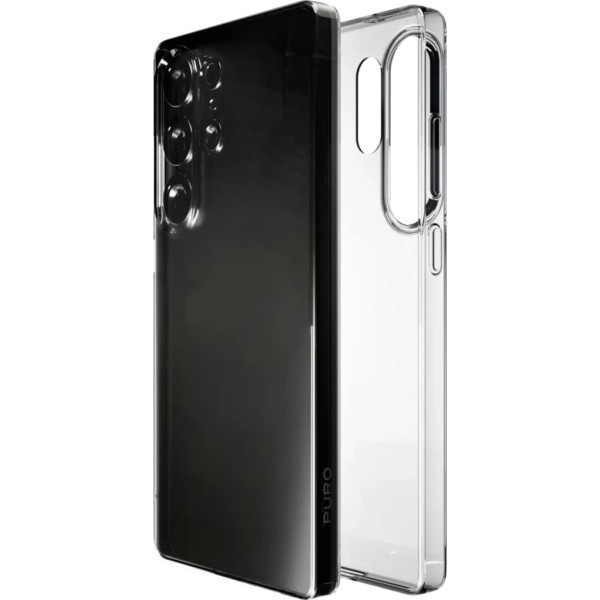 Puro Silikona korpuss priekš Samsung Galaxy S25 Ultra 03 Nude - caurspīdīgs