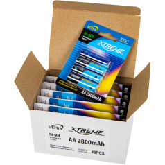 82-721# r6 ni-mh aa 2800mah xtreme 12 blistera akumulators