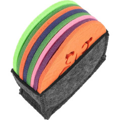 Toyvian Felt Place Mat Non-Slip Felt Place Mat for Dining Table Household Durable Felt Coaster Protection Against Stains Modern Design for Restaurant and Party