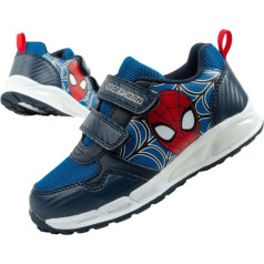 Leomil Bērnu sporta apavi čības Spiderman light Velcro melns zils / 28
