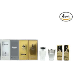 Paco Rabanne Cologne Gift Set for Men, 4 x 5 ml, Travel Variety