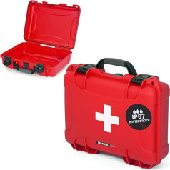 NANUK First Aid Case Empty - Ideal for putting together a First Aid Kit, IP67 Certified, Shockproof, Dustproof and Floatable (910)