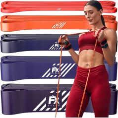 FX FFEXS Fitness Bands - Resistance Bands Set Resistance Bands Strength Training - Strength Training Equipment - Elastic Band & Fitness Band for Pull Ups