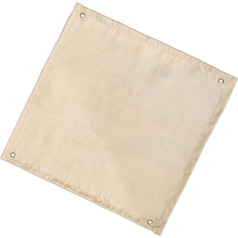 FRCOLOR Feuerfeste Unterlage Vielseitige Feuerbeständige Matte aus Glasfaser Hitzebeständige Schutzmatte Zufällige Farbe für Outdoor und Grill als Camping und