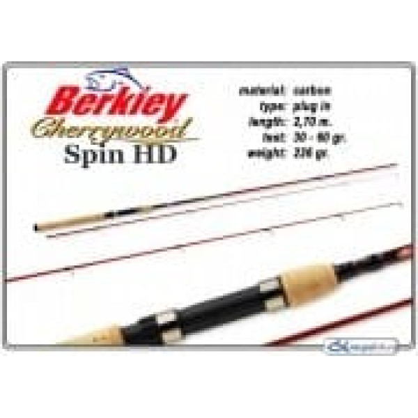 Makšķerkāts BERKLEY CherryWood Spin HD - 270, 30-60