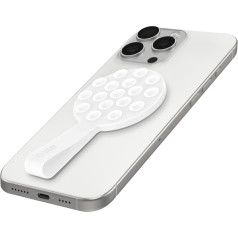 SBS Viedtālruņa turētājs ar piesūcekni MagSafe austiņai - balts