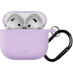 Puro AirPods 4 Icon austiņu korpuss - violets