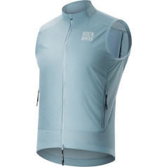 Rockbros Vēja necaurlaidīga pavasara/rudens velo veste XS izmērs - zila