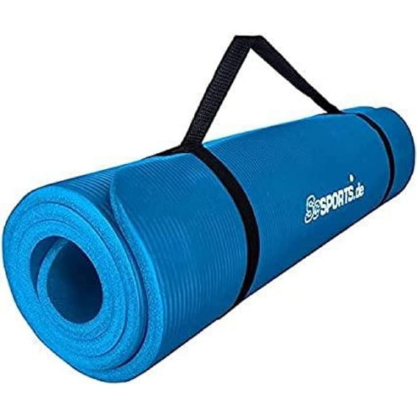 ScSPORTS 190 x 80 x 1.5 CM Light Blue Gymnatikmatte