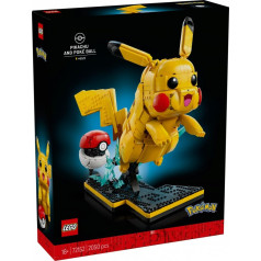 Pokemon ķieģeļi 72152 pikachu un pokeball