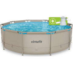 Virtufit APAĻŠ BASEINS 366 CM AR FILTRA SŪKNI BĒŠS / N/A