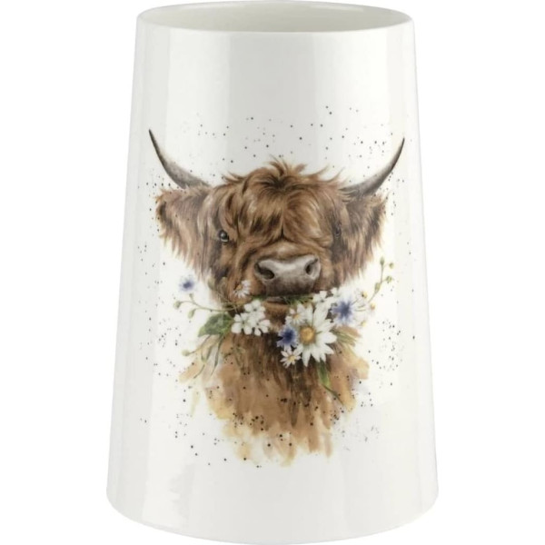 Wrendale Designs Cow Vase