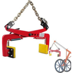 Heavy Duty Lifting Clamps, Adjustable Horizontal Plate Clamp,Vertical Lifting Clamp, Heavy Duty Stone and Marble Lifter with Adjustable Opening, Ideal for Granite, Glass, Metal Slabs and Roa