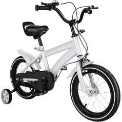 12/14/16/18/20 Inch Children's Bicycle with Stabilisers for 2-14 Years Boys and Girls, Height Adjustable, Various Colours