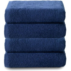 Top Towel - Pack of 4 Large Hand Towels - Bath Towels - Hand Towel 50 x 100 cm