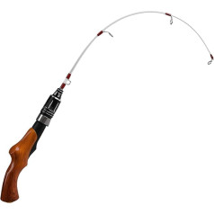 Ice Fishing Rod, 23 Inch Ultralight Ice Spinning Rod, Sensitive Ice Fishing Rod, Winter Ice Fishing Equipment for Walleye, Bass, Panfish, Bluegill