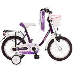 Bachtenkirch Empress Children's Bicycle 14 Inches Purple/White