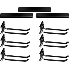 Ski Rack for Garage - Robust Non-Slip Equipment Organisation System | For Home Garden Shed Skis Snowboard Holder for Winter Sports Equipment Skateboard Accessories Indoor Outdoor Cellar