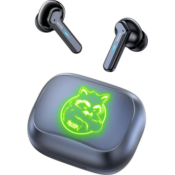 Buxton btw-8200 racoon anc - bluetooth austiņas uz ausīm