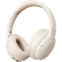 Bass BH1 Lite Bluetooth bezvadu austiņas uz ausīm - baltas